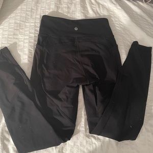 Lululemon Black Full Length Joggers
